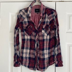 Rails button up plaid shirt